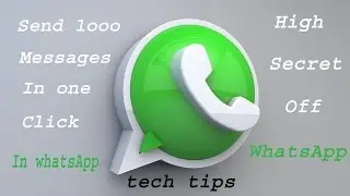 How to send 1000 messages in one click