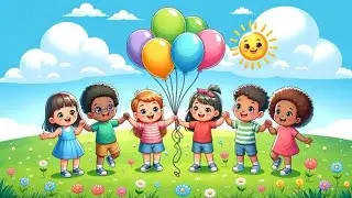 Hello Happy Day! 🌈 | Fun Kids Song for Learning, Singing & Dancing