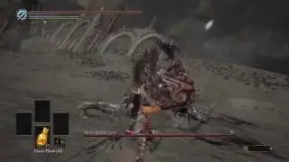 Dark Souls 3: Killing Slave Knight Gael fists only
