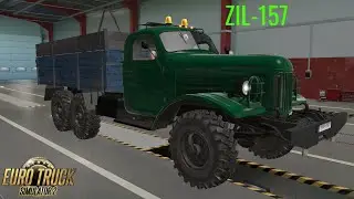 Euro Truck Simulator 2 Обзор мода (ZIL 157) + грузы от BDF