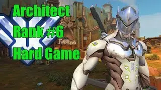 Genji Gameplay - Architect Pro  Genji Overwatch League - Top 500 Overwatch