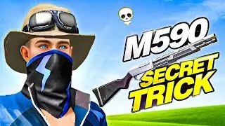 Best M590 Shotgun Headshot Tricks | One Tap Tricks + Settings | Garena Free Fire
