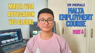 Malta Visa Application VFS Global || Malta Employment Course || Part 4