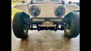 Volkswagen Baja - LED Light Bar Install - Auxbeam - VWWJawbreaker