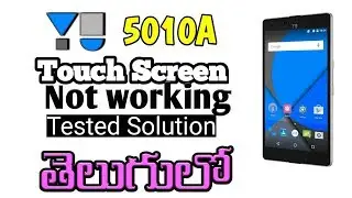 YU 5010A Touch Screen not working | in Telugu | by Syam | new mobiletricks |