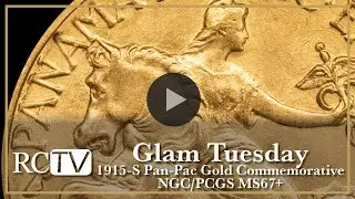 Glam Tuesday: $2.50 1915-S Pan-Pac Gold MS67+
