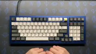 Cannon Keys Rekt1800 with lubed FFF switches Typing Sounds