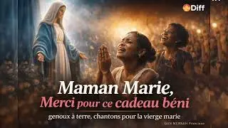 ✨ Maman Marie, Tu Ne Nous Abandonnes Jamais ✨#AfroGospel#MamanMarie#LouangeAfricaine