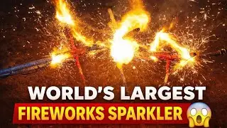 😯 World Longest Fuljhuri. Fireworks Experiment video. #fireworksexperiment 