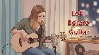 Lofi Bolero Guitar | Relaxing Acoustic Solo : The Small Country Lane