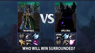 Mortred vs Spectra | 1 x 1 | 25 lvl | full slots | who will beat?