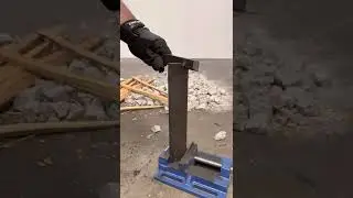 MUTT&trade;️ test part 6, steel batoning.