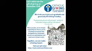 Catholic Giving Tuesday 2024