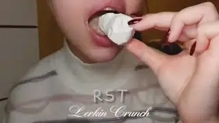 Wet Chalk Crunch 🎀ASMR🍒edit video ✨ Crunch by @lerkincrunch222#editvideo #mukbang #asmr  