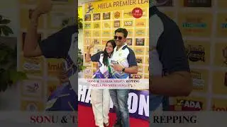 #KhushiMali & #SachinShroff swap the TMKOC set for the cricket field at #NeelaPremierLeague