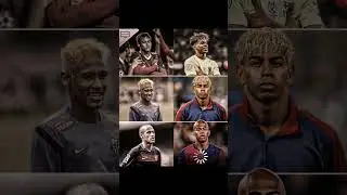 YAMAL NEW HAIRCUT 😶 #lamineyamal #neymar #football #shorts