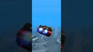 Flying car stunt jump in GTA San Andreas PT.2 #gtasanandreas #shorts