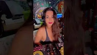 DJ Adree practicing deejaying