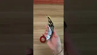 Valorant Jett Kunai Glitchpop Knife