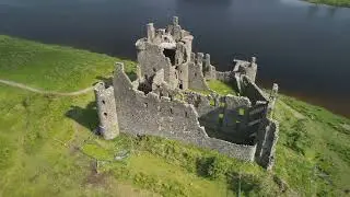 Kilchurn Castle Ruins & Loch Awe, Dalmally, Scotland (Drone Flight) 🏰⚒️