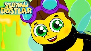 En Popüler 5 ARI VIZ VIZ Çocuk Şarkısı 🐝 | Bebek ve Çocuk Şarkıları | Sevimli Dostlar | Adisebaba