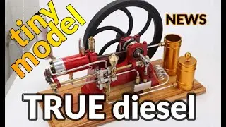 NEWS True #Dieselengine  #Modelengine coming / Kontax flame licker vacuum
