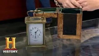 Pawn Stars: Stowell + Co French Brass and Glass Clock | History
