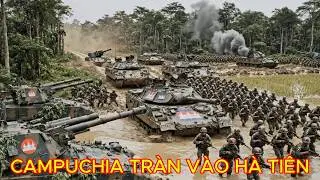 TRUNG QUỐC Hậu Thuẫn Cho 700000 Quân Campuchia Tràn Vào Hà Tiên - Việt Nam Lập Tức Điều 15 Sư Đoàn