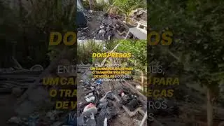 DRF e DRFA estouraram ferro-velho clandestino usado por fac&ccedil;&atilde;o criminosa