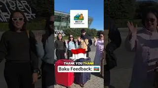 Indonesian guests in Baku &mdash; Rest Azerbaijan transfers & stay at Sultan Inn ✨