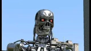 NPC Battle XT 300 Goliath VS Terminator Battle Garry's Mod