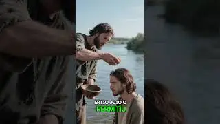 O BATISMO DE JESUS. S&Atilde;O MATEUS 3,13-17 #jesus #batismodejesus #evangelios&atilde;omateus