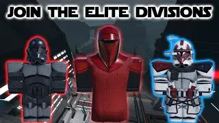 How to join the Elite Divisions in GAR | Roblox Coruscant