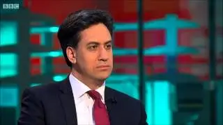 Ed Miliband, Leaders Interviews, 20th April 2015 pt 1