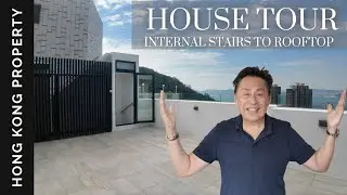 🇭🇰 HOUSE TOUR | A Unique Penthouse with Staircase to Rooftop