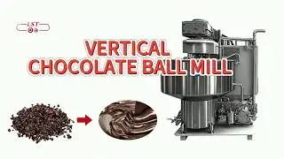 LST chocolate ball mill for cocoa nibs grinding