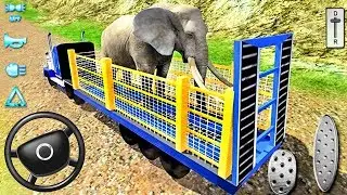Wild Animal Zoo Transporter 3D - Truck Driving Simulator - Android GamePlay