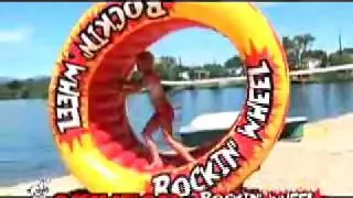 Rockin Wheel Pool Inflatable Fun