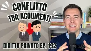😠💥 CONFLITTO TRA ACQUIRENTI- Diritto Privato in 3 minuti