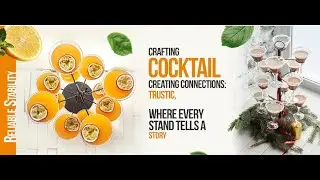 Christmas Cocktail Tree Stand, Metal Drink Tower For Champagne, Martini, Margarita Cups