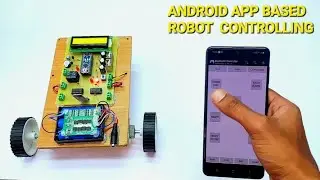 ANDROID APP BASED ROBOT  CONTROLLING||CREATIVITY THINK || #project #electronic #robot #diy #science
