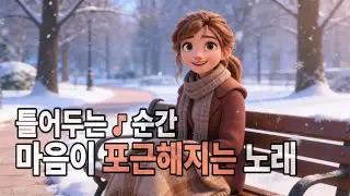 조용히 마음이 포근해지는 위로 ☕ 하루 끝, 마음을 덮어주는노래 | 담비룸