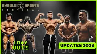 Arnold Classic 2023 1 Day Out updates -Courage Opara 38 HR FAST to MAKE WEIGHT! Patrick Moore INSANE