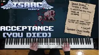 Acceptance (You Died) - The Binding of Isaac: Rebirth (Piano)