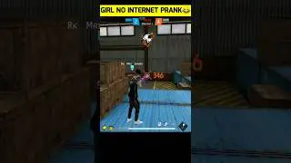 Girl No internet prank 😂 Adam Noob Prank #Shorts #short #ytshorts #freefire