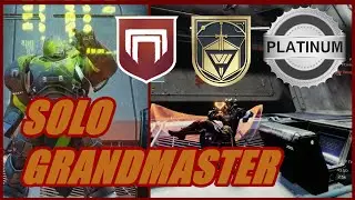 Solo Grandmaster Nightfall Platinum Rank - The Arms Dealer (Boss Exploit) - Destiny 2