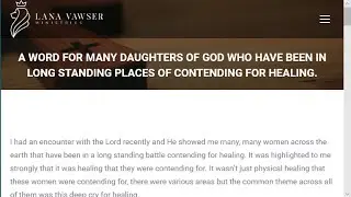 Lana Vawser Prophetic Word 2020-03-10