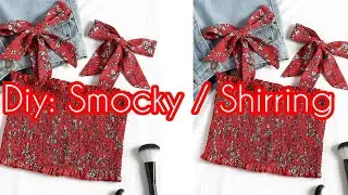 Learn the Hidden Secret for sewing Smocking / Shirring  Beginner Friendly @Stylebyreme 