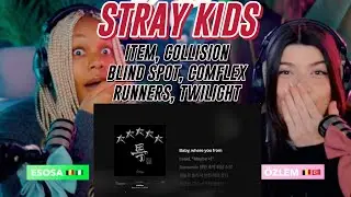 ThurStay - Stray Kids - Item, Collision, Blind Spot, Comflex, Runners and Twilight reaction