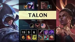 Talon ADC vs Mel - NA Grandmaster Patch 25.18